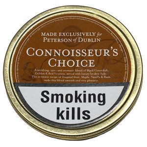Peterson Connoissuer's Choice Pipe Tobacco Tin 50g