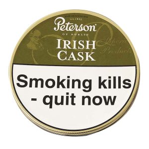 Peterson Irish Cask (Irish Oak) Pipe Tobacco Tin 50g