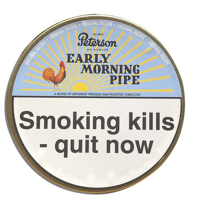 Peterson Early Morning Pipe Tobacco Tin 50g
