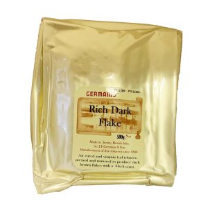 Germains Rich Dark Flake Pipe Tobacco 500g Bag