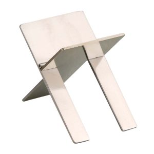 Cigar Chair in Stainless Steel  Large / Chrome