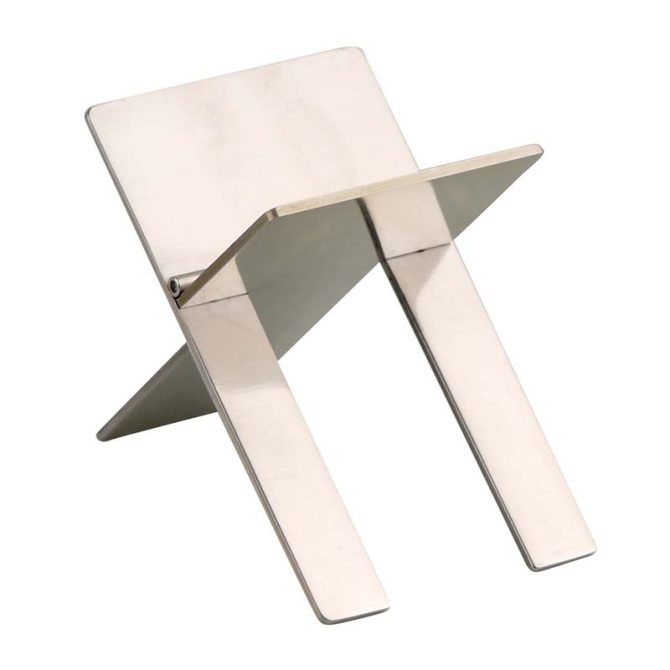 Cigar Chair in Stainless Steel  Large / Chrome