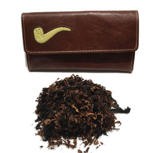 Hardcastle Vachetta Button Box Pouch (Brown)