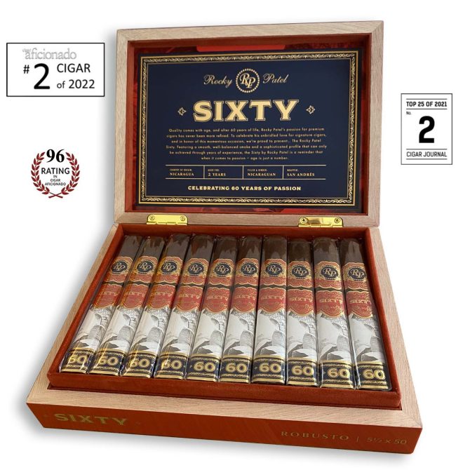Rocky Patel Sixty Robusto / Box of 20 - Image 2