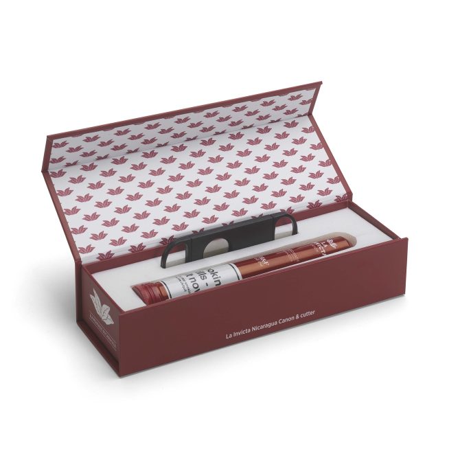 La Invicta Nicaraguan Canon Gift Box - Single Cigar & Cutter