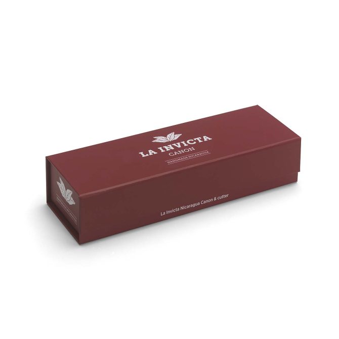 La Invicta Nicaraguan Canon Gift Box - Single Cigar & Cutter - Image 5