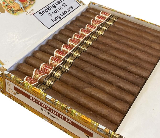Romeo y Julieta Tacos Limited Edition 2018 / Box of 25 - Image 2