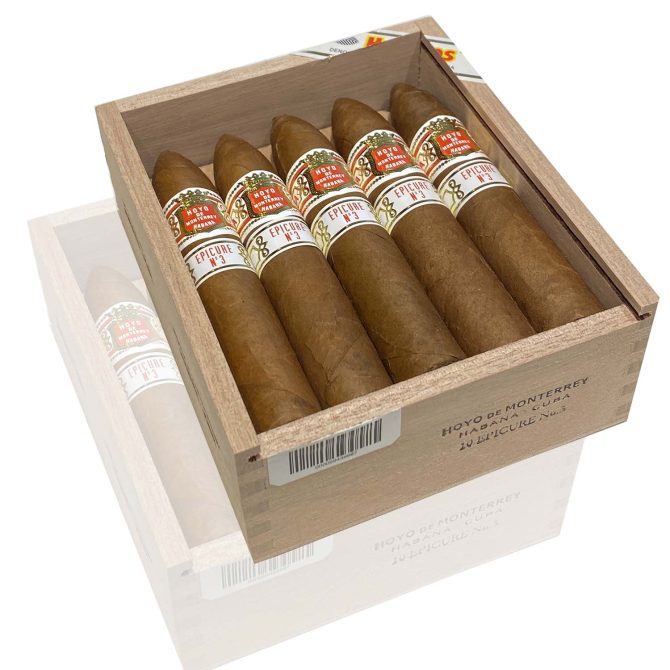 Hoyo de Monterrey Epicure No.3 / Box of 10 - Image 2
