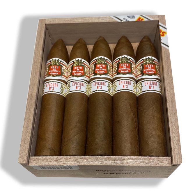 Hoyo de Monterrey Epicure No.3 / Box of 10 - Image 4