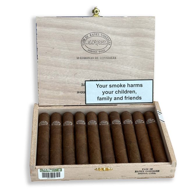 Rafael Gonzalez Coronas de Lonsdale / Box of 10