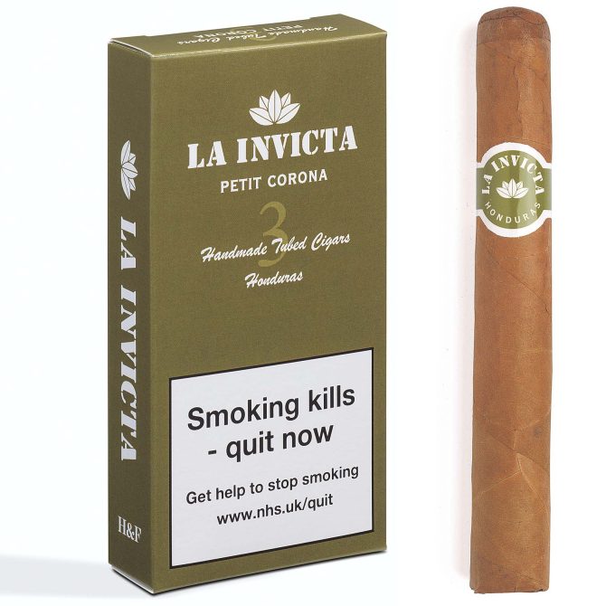 La Invicta Honduran Petit Corona in Tube / Pack of 3
