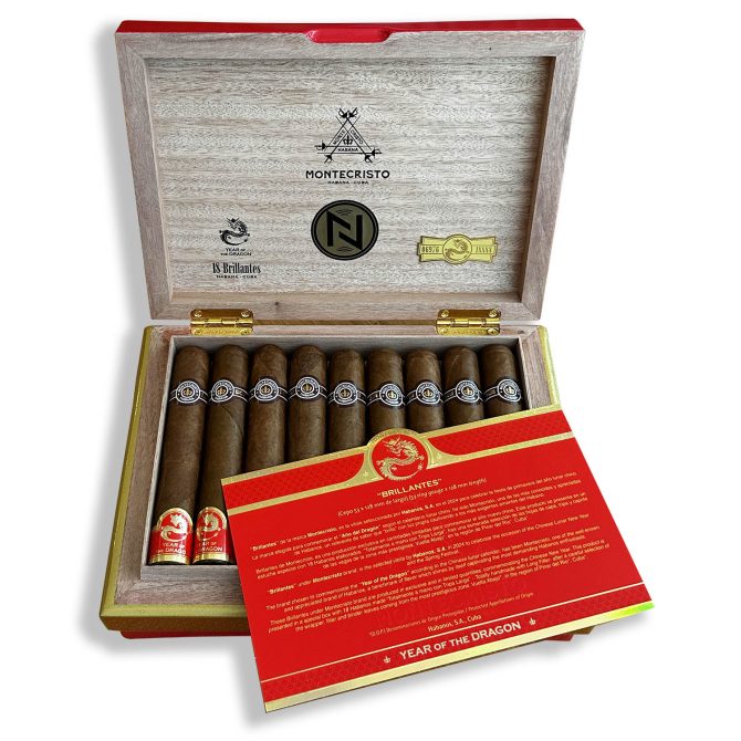 Montecristo Brillantes Year of the Dragon / Box of 18 - Image 3