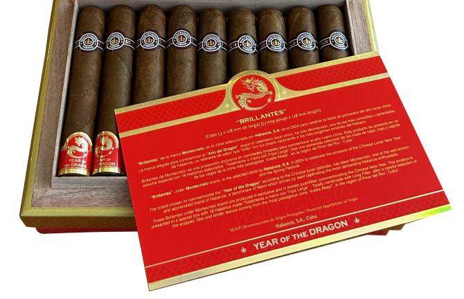 Montecristo Brillantes Year of the Dragon / Box of 18 - Image 4