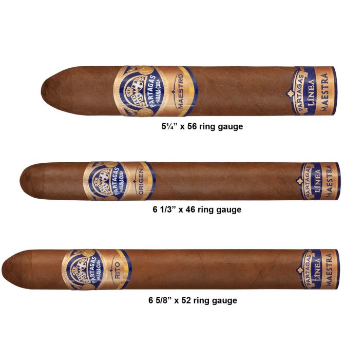 Partagas Linea Maestra Gift Box - 3 Cigars - Image 2