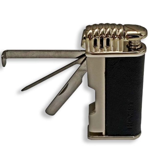 Honest Burley Black Pipe Lighter & Tools