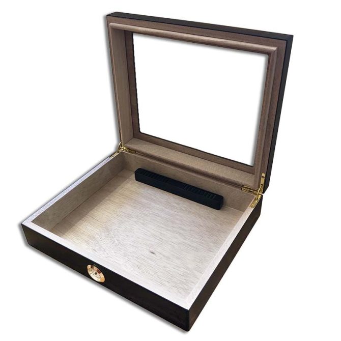 Walnut Humidor glass window for 20 cigars - Image 2