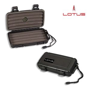 Lotus Cigar Travel Humidor for 5 cigars