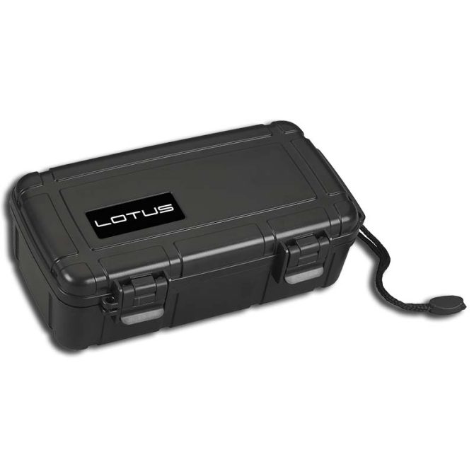 Lotus Cigar Travel Humidor for 10 cigars - Image 2