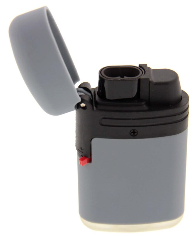 V-FIRE Rubberised Double Jet Torch Lighter (5 Finishes) - Image 2