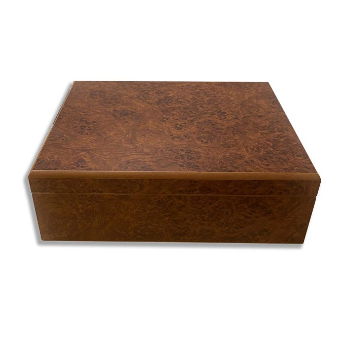 Humidor Starter Set for 25 cigars (Burlwood) - Image 2