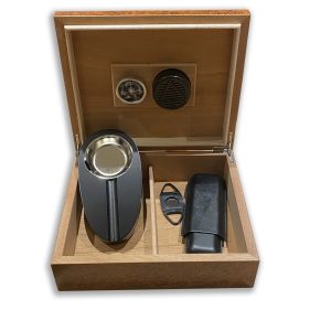 Humidor Starter Set for 25 cigars (Burlwood)