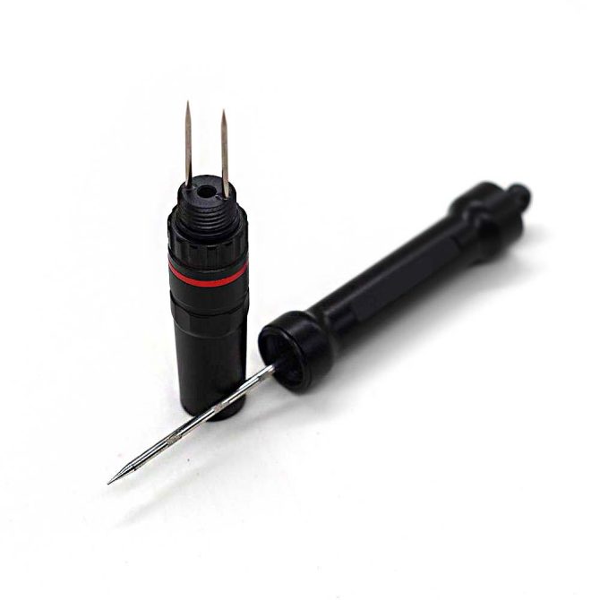 Double Punch Cutter & Cigar Enhancer Tool / Black - Image 2