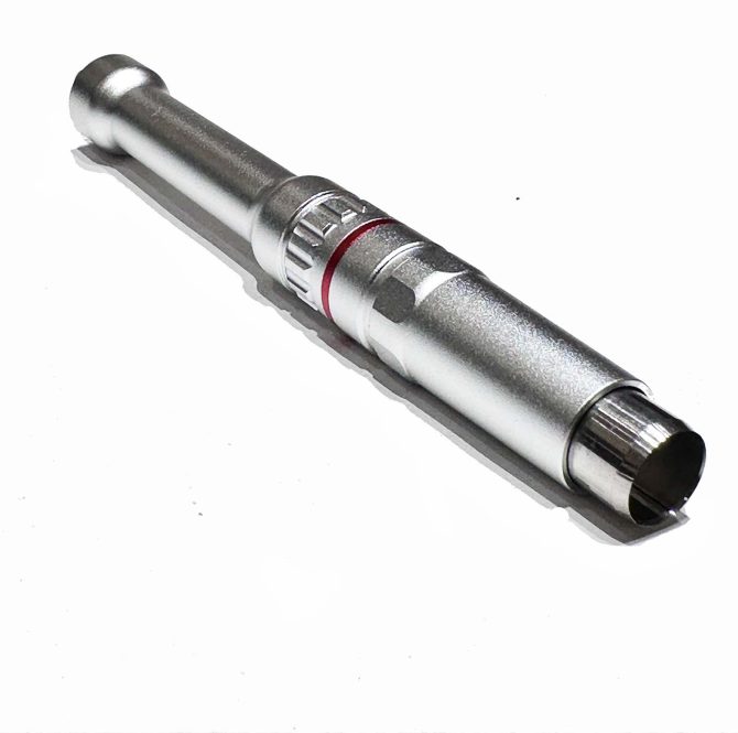 Double Punch Cutter & Cigar Enhancer Tool / Silver - Image 4