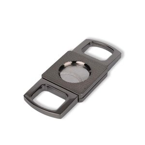 BLD 2F Double Blade Cigar Cutter – Square – Gunmetal