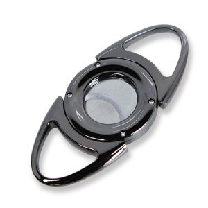 BLD 2F Double Blade Cigar Cutter  – Round – Gunmetal