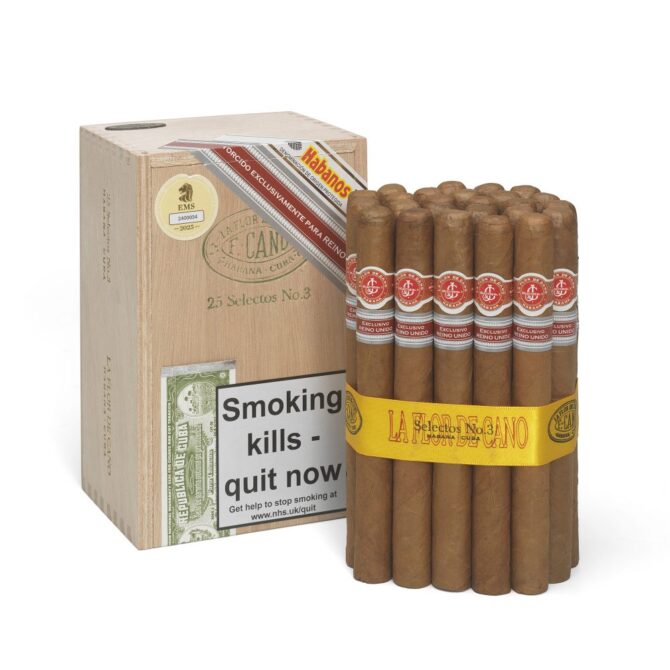 La Flor de Cano Selectos No.3 UK RE 2023 / Cabinet of 25