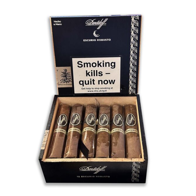 Davidoff Escurio Robusto Cello Cigar / Box of 12 - Image 2