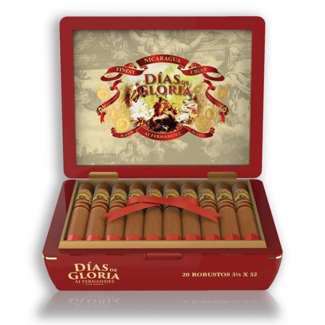 A J Fernandez DIAS DE GLORIA ROBUSTO / Box of 20