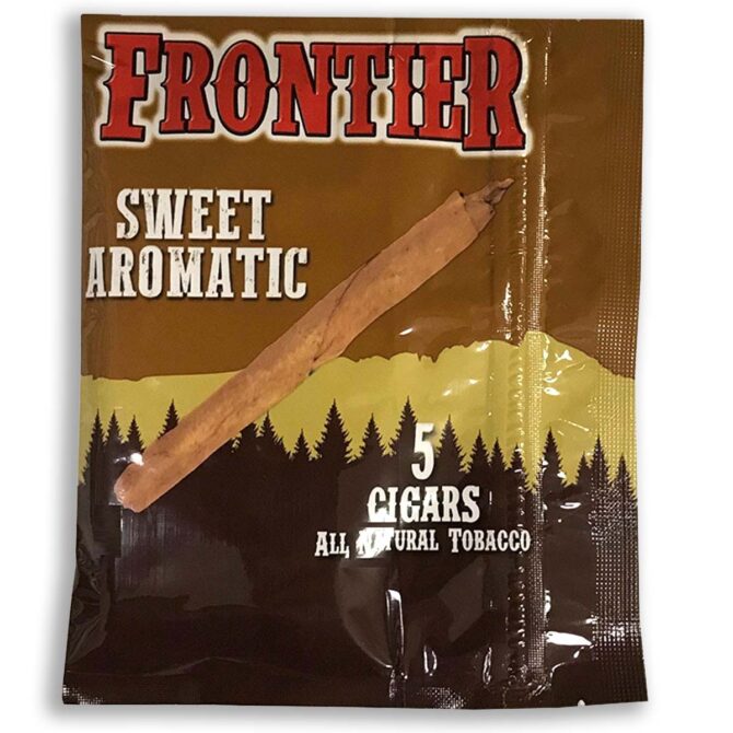 FRONTIER Cheroots Authentic (Sweet Aromatic) / Pack of 5 - Image 2