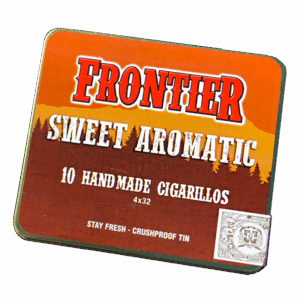 FRONTIER Cigarillos Authentic (Sweet Aromatic) / Tin of 10