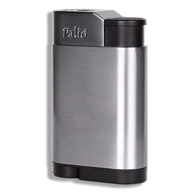 Palio 'Ballista' Single Jet Table Lighter / Silver - Image 2