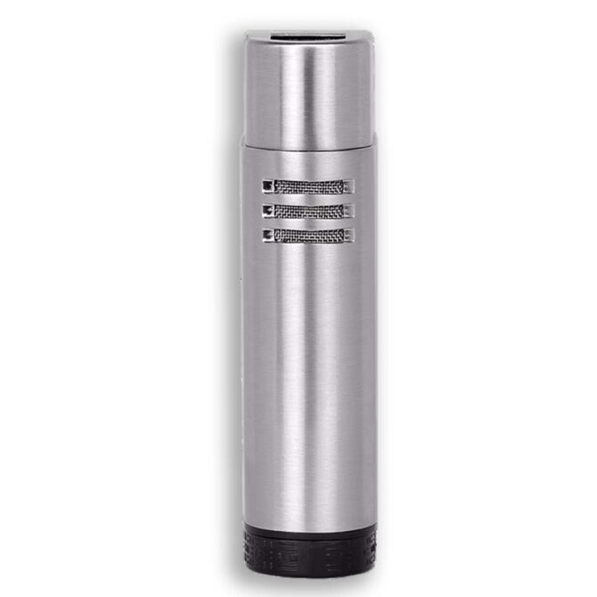 Palio 'Ballista' Single Jet Table Lighter / Silver - Image 3