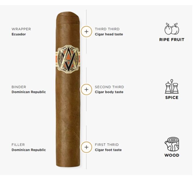 AVO XO Intermezzo Robusto / Single - Image 2