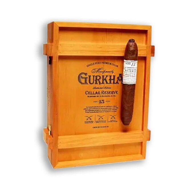 Gurkha Cellar Reserve 15 Year Platinum Hedonism Grand Robusto  / Box of 20 - Image 2