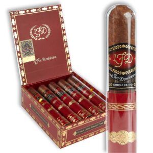 La Flor Dominicana Double Ligero Robusto Cristal Tubo / Box of 10