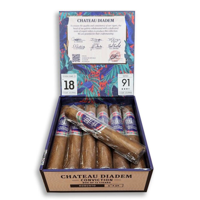 Chateau Diadem Conviction Robusto / Single Cigar - Image 4