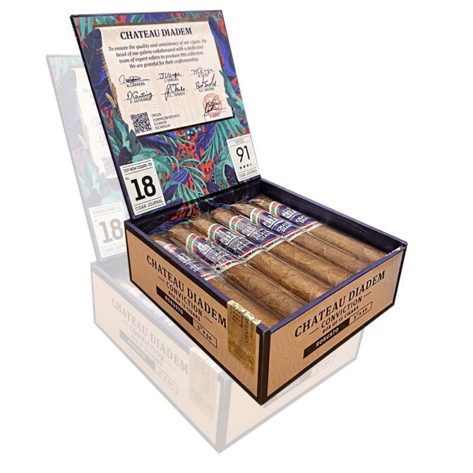 Chateau Diadem Conviction Robusto / Box of 12 - Image 3