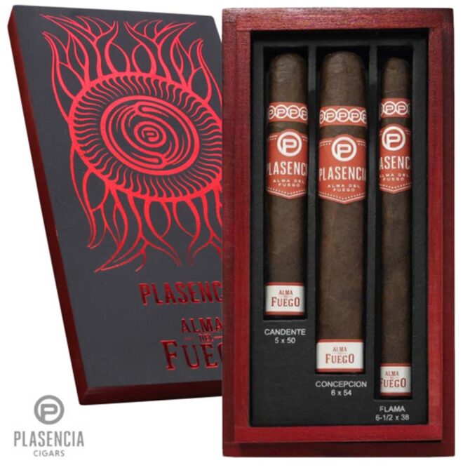 Plasencia Alma del Fuego 3-cigar Sampler