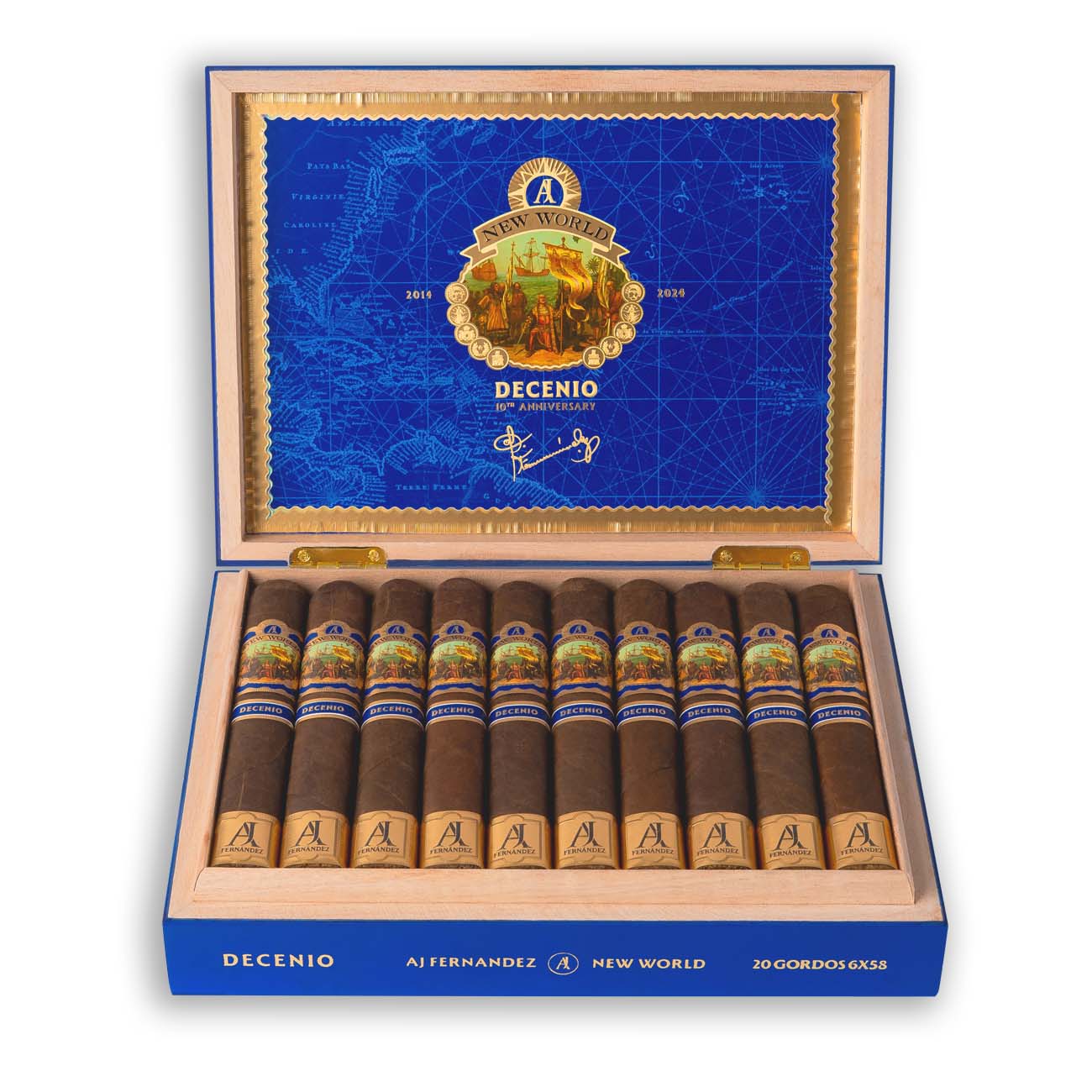 A J Fernandez New World Decenio ROBUSTO / Box of 20 - Image 4