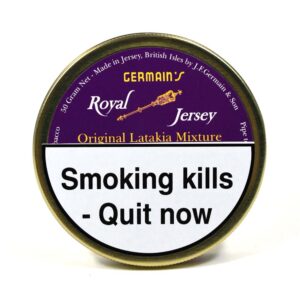 Germain's Royal Jersey Original Latakia mixture Pipe Tobacco 50g Tin